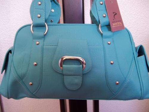 **Gorgeous ladies SOTTO hand bag in AQUA. Styled in Italy. GREAT QUALITY!