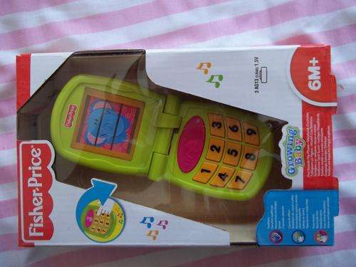 FISHER-PRICE - Growing baby activity phone- Great fun and learning Toy for Baby!!