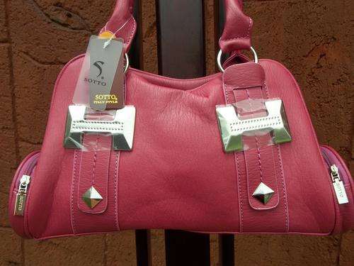 **Gorgeous ladies SOTTO hand bag in PINK. Styled in Italy. GREAT QUALITY!