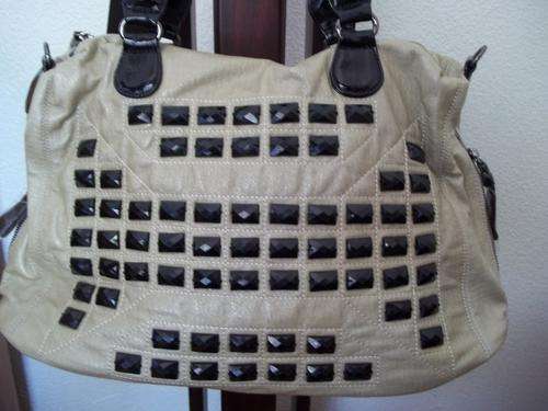 NEW **ALDO ROSSY**BAGS From ITALY-HIGH QUALITY, GREAT DESIGN- LARGE GOLD WITH BLACK CRYSTAL BEADS