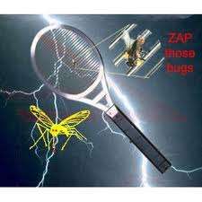 **LATE ENTRY**NEW Bug Zapper* RACQUET SHAPED INSECT TERMINATOR!