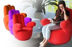 New- SWIVEL FINGER CHAIR- Total awesome!! Available in PINK