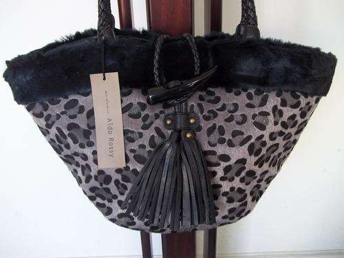 *LATE ENTRY*NEW FUR COLLECTION designer BAGS From ITALY- ALDO ROSSY-LASTEST EUROPE DESIGN! STUNNING