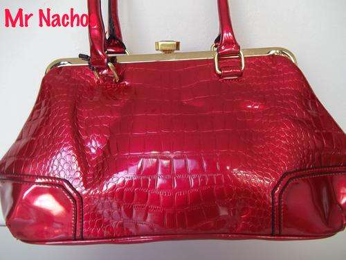 Luxury Vintage handbag in HI GLOSS PATENT Leather-For a stylish sparkle! You'll simply fall in Love!