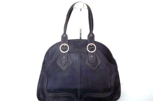 *Only one*Stunning large REAL LAMB LEATHER HAND BAG in Classic Black- Great quality, great Buy!