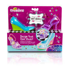 CRAYOLA HOT HEELS- Decorate your own shoes- endless fun and creativity galore-Great buy!