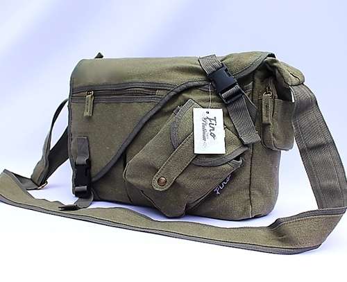 New Retro style Canvas shoulder bag for men or women