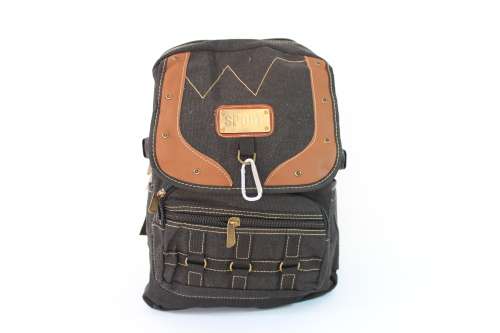 **NEW**Canvas Utility Back Pack in Brown- Unisex