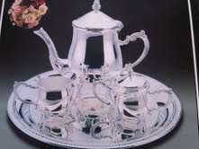 **Stunning and timeless**- Silver Plated 6 Cup Coffee set