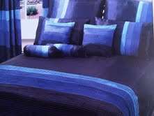 Beautiful PIN TUK statin duvet imported from Italy- Single in blue