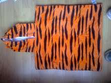 Adorable and ultra soft -Dineys TIGER Hooded towel- age 1-2 years