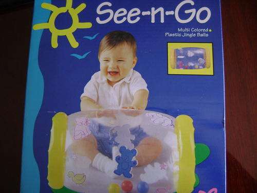 "SEE-n-GO" Fun way to help baby crawl, and a GREAT Toy!!