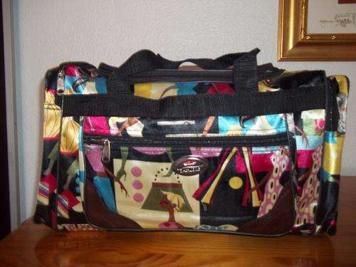 Beautiful very large satin finish travel/Kit bag- Great for the Up Coming SUMMER!!