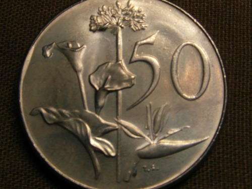 Not easy to find 1966 AFRIKAANS 50c Herns cat: PROOF R10 000