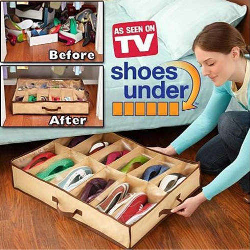 Shoes Under - Space Saving shoe organizer ***AS SEEN ON TV***