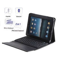 Apple Ipad leather cover with BLUETOOTH keyboard