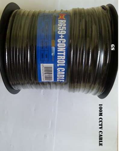 High Quality RG59 Control cable for CCTV camera's, 100 Meters