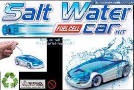 Salt Water Fuel Cell Car kit