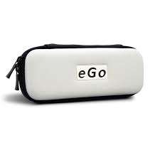 2 PIECES EGO CE6-longer battery & bottle of oil with elegant WHITE case!!!