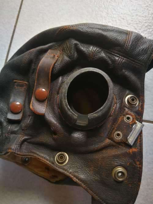 WW2 Pilot Helmet, Pilot wings, 303 Bandolier and 303 Clips