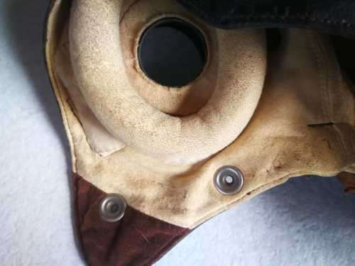 WW2 Pilot Helmet, Pilot wings, 303 Bandolier and 303 Clips
