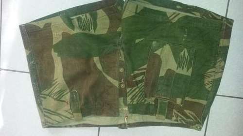 Rhodesian camo short pants