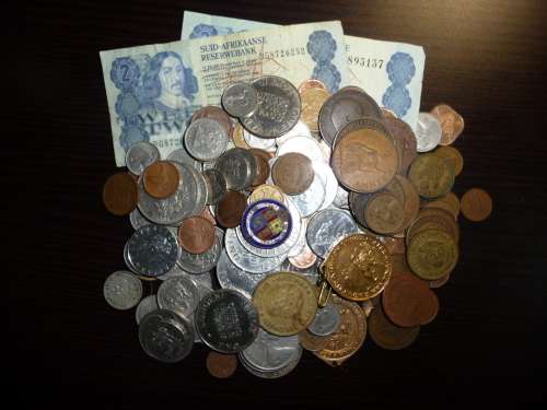 Coins & Notes - Assorted SA and others