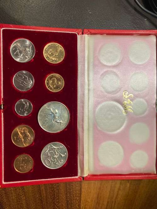 1965 Short Proof Set with gold R2 and R1