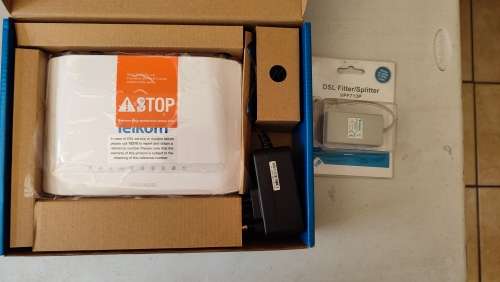 D link ADSL/VDSL FIBRE ready router