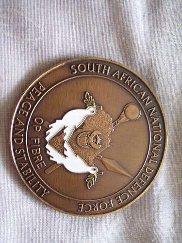 SANDF Deployment Medallion