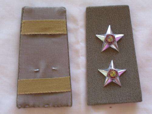 SA ARMY LADIES LIEUTENANT OFFICE DRESS RANK