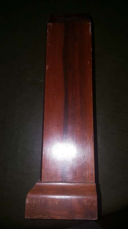 Non working Mantel Clock with broken glass