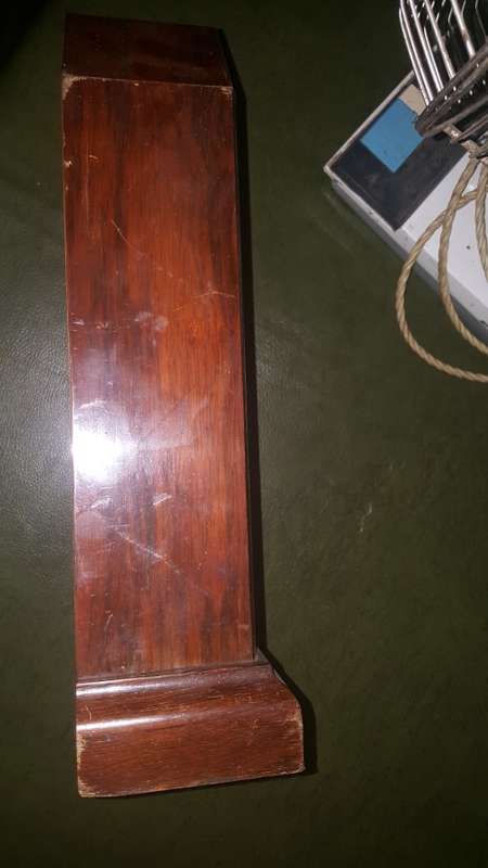 Non working Mantel Clock with broken glass