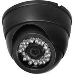 CCTV DOME CAMERA 1/3" CMOS Color 800TVL Indoor 24 IR LED for Day / night 3.6mm