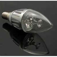 3W LED E14 CANDLE LIGHT CLEAR BULBS>>free shipping for multiple items<<