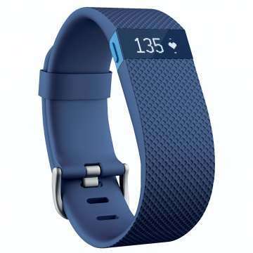 FITBIT - Charge HR - Blue Large