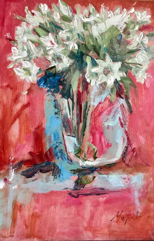 Flowers in a vase