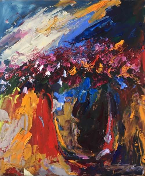 Abstract flowers