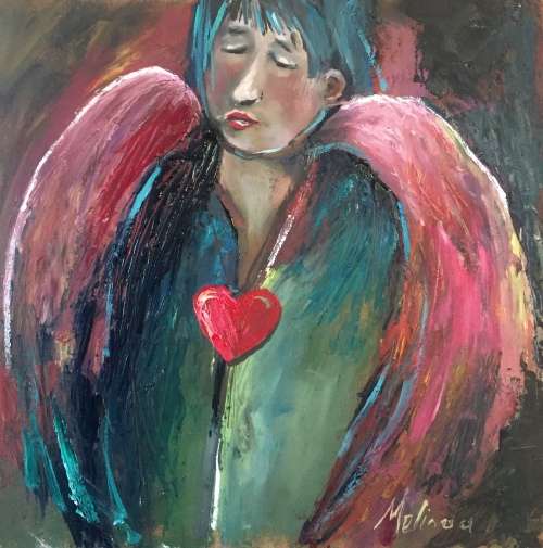 Angel asleep
