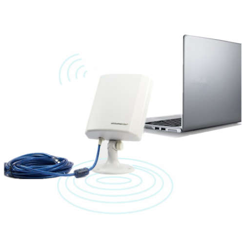Long Waterproof 150M USB Wireless WiFi Adapter Antenna 5M Cable