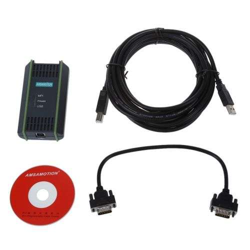 USB Cable Cable PPI MPI OF Programming + CD FOR Siemens S7-200 / 300/400 PL H6U8