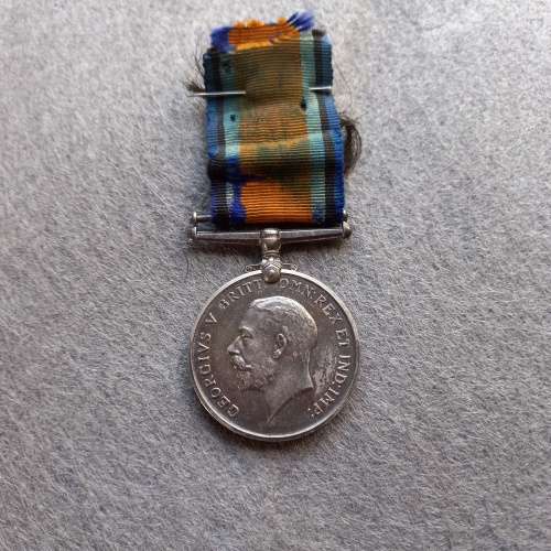 1 X WW1 GEORGE 5TH 1914-1918 MEDAL WITH RIBBON.