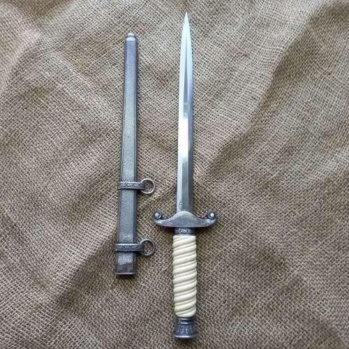 GENUINE WW2 GERMAN ARMY (HEER) DAGGER 1935. F.W. HOLLER. SOLINGEN