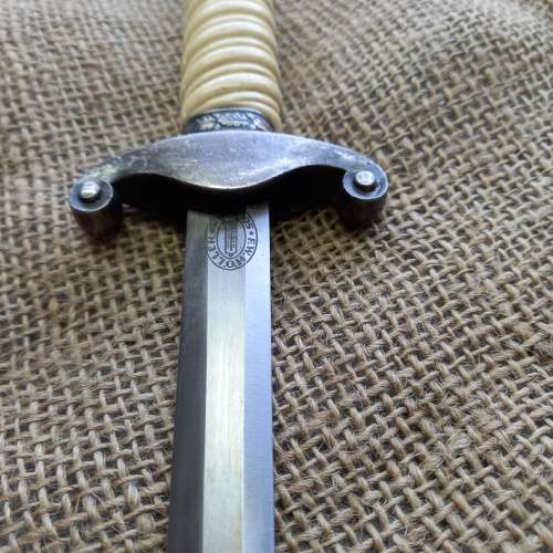 GENUINE WW2 GERMAN ARMY (HEER) DAGGER 1935. F.W. HOLLER. SOLINGEN