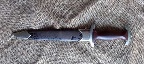 ORIGINAL GERMAN S.A. DAGGER. MAKER CRUD JACOBS. GRAFRATH. SOLINGEN. 1933
