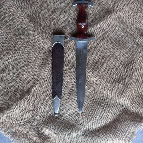 ORIGINAL GERMAN S.A. DAGGER. MAKER CRUD JACOBS. GRAFRATH. SOLINGEN. 1933