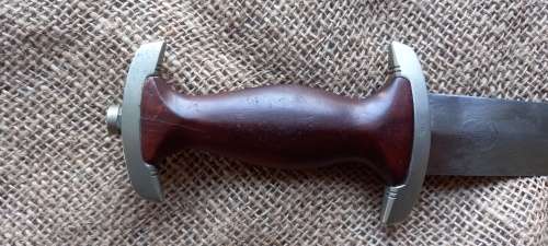 ORIGINAL GERMAN S.A. DAGGER. MAKER CRUD JACOBS. GRAFRATH. SOLINGEN. 1933