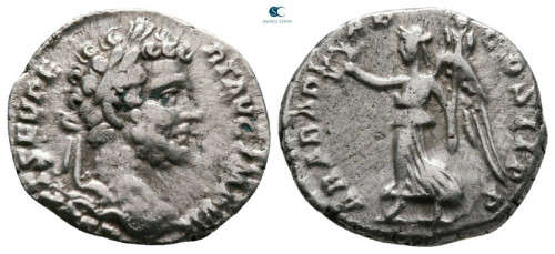 Ancient Roman Silver coin | Septimus Severus denarius (Holiday Sale)