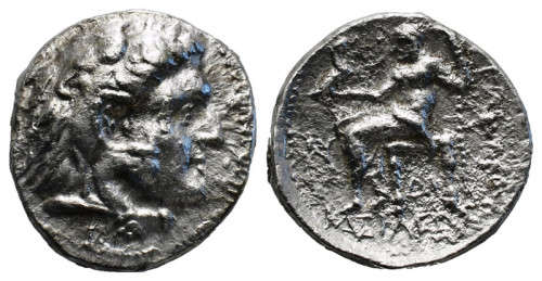 Ancient silver Greek Tetradrachm coin | Seleukid Empire, Seleukos I Nikator (300 B.C)