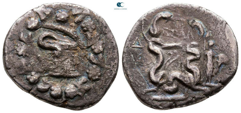 Ancient Greek silver Tetradrachm | Lydia, Tralleis | 166-67 BC
